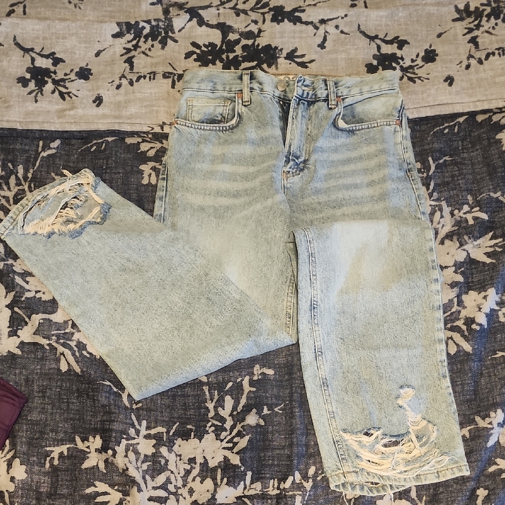 We The Free Light Blue Denim Jeans